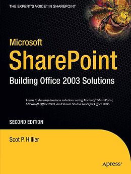 eBook (pdf) Microsoft SharePoint de Scot P. Hillier