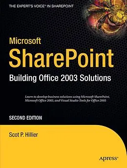 E-Book (pdf) Microsoft SharePoint von Scot P. Hillier