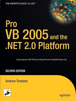 E-Book (pdf) Pro VB 2005 and the .NET 2.0 Platform von Andrew Troelsen