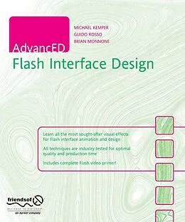E-Book (pdf) AdvancED Flash Interface Design von Guido Rosso, Brian Monnone, Michael Kemper
