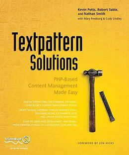 E-Book (pdf) Textpattern Solutions von Cody Lindley, Kevin Potts, Robert Sable