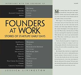E-Book (pdf) Founders at Work von Jessica Livingston