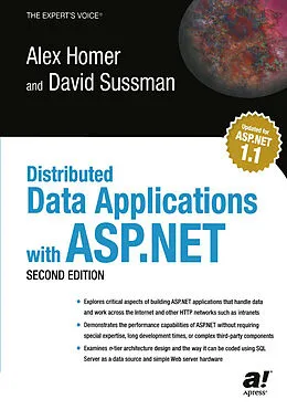 E-Book (pdf) Distributed Data Applications with ASP.NET von Alex Homer, David Sussman