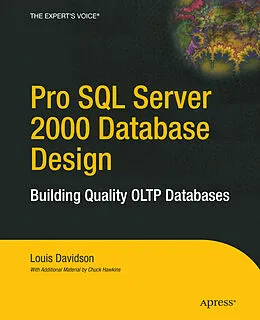 E-Book (pdf) Pro SQL Server 2000 Database Design von Louis Davidson