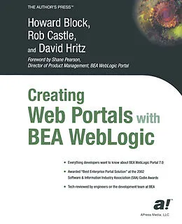 E-Book (pdf) Creating Web Portals with BEA WebLogic von Rob Castle, Howard Block, David Hritz