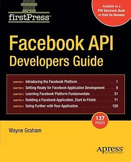 E-Book (pdf) Facebook API Developers Guide von Alan Graham