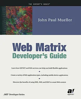 E-Book (pdf) Web Matrix Developer's Guide von John Mueller