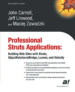 E-Book (pdf) Professional Struts Applications von John Carnell, Jeff Linwood, Maciej Zawadzki