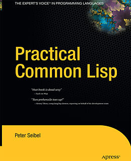 Couverture cartonnée Practical Common Lisp de Peter Seibel