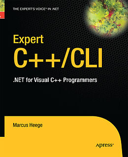 Couverture cartonnée Expert Visual C++/CLI de Marcus Heege