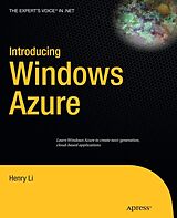 E-Book (pdf) Introducing Windows Azure von Henry Li