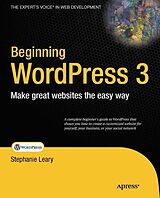 E-Book (pdf) Beginning WordPress 3 von Stephanie Leary