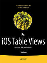 eBook (pdf) Pro iOS Table Views de Tim Duckett