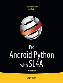 Couverture cartonnée Pro Android Python with SL4A de Paul Ferrill