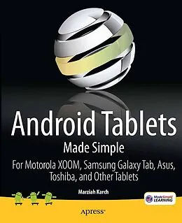 E-Book (pdf) Android Tablets Made Simple von Marziah Karch, Msl Made Simple Learning