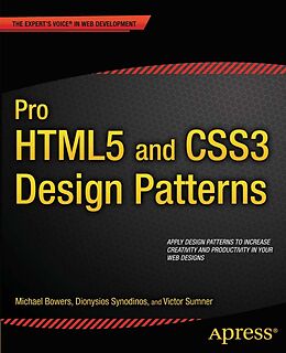 eBook (pdf) Pro HTML5 and CSS3 Design Patterns de Michael Bowers, Dionysios Synodinos, Victor Sumner