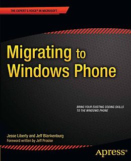 E-Book (pdf) Migrating to Windows Phone von Jesse Liberty, Jeff Blankenburg