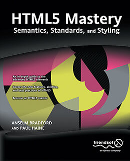 eBook (pdf) HTML5 Mastery de Anselm Bradford, Paul Haine