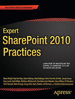 E-Book (pdf) Expert SharePoint 2010 Practices von Winsmarts Llc, Cory R. Loriot, Matt Eddinger