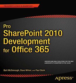 E-Book (pdf) Pro SharePoint 2010 Development for Office 365 von Dave Milner, Bart McDonough, Paul Stork