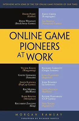 E-Book (pdf) Online Game Pioneers at Work von Morgan Ramsay