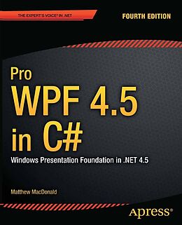 eBook (pdf) Pro WPF 4.5 in C# de Matthew Macdonald