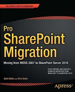 E-Book (pdf) Pro SharePoint Migration von Sahil Malik, Winsmarts Llc, Srini Sistla