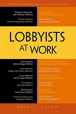 E-Book (pdf) Lobbyists at Work von Beth L. Leech