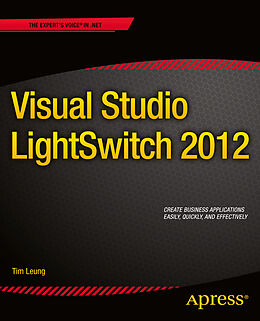 Couverture cartonnée Visual Studio Lightswitch 2012 de Tim Leung