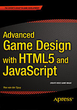 Couverture cartonnée AdvancED Game Design with HTML5 and JavaScript de Rex van der Spuy