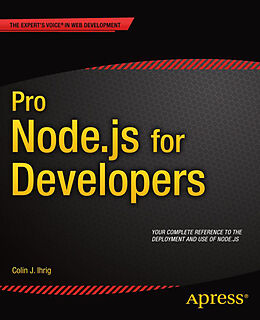 eBook (pdf) Pro Node.js for Developers de Colin J. Ihrig