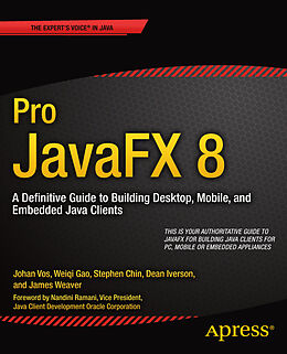 eBook (pdf) Pro JavaFX 8 de James Weaver, Weiqi Gao, Stephen Chin