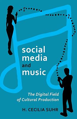 Kartonierter Einband social media and music von Cecilia Suhr