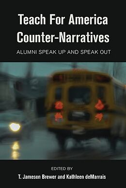 Fester Einband Teach For America Counter-Narratives von 
