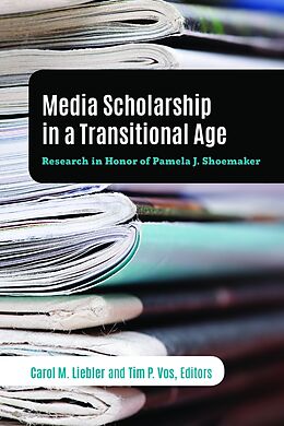 Fester Einband Media Scholarship in a Transitional Age von 