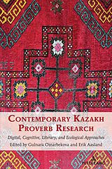 eBook (epub) Contemporary Kazakh Proverb Research de 