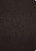 Couverture en cuir ESV Study Bible, Large Print (Buffalo Leather, Deep Brown) de 