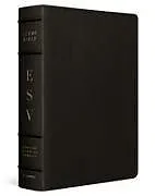 Leder-Einband ESV Study Bible, Large Print von Esv Bibles