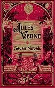 Couverture en cuir Seven Novels de Jules Verne