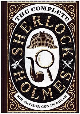 Couverture en cuir The Complete Sherlock Holmes de Arthur Conan Doyle