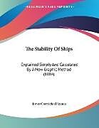 Couverture cartonnée The Stability Of Ships de James Carmichael Spence