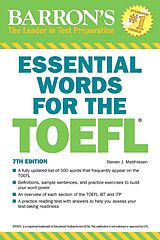 E-Book (epub) Essential Words for the TOEFL von Steven J. Matthiesen