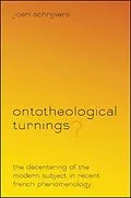 E-Book (epub) Ontotheological Turnings? von Joeri Schrijvers