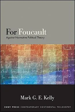 E-Book (epub) For Foucault von Mark G. E. Kelly