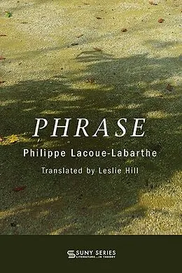 E-Book (epub) Phrase von Philippe Lacoue-Labarthe