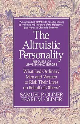 E-Book (epub) Altruistic Personality von Samuel P. Oliner