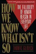 E-Book (epub) How We Know What Isn't So von Thomas Gilovich