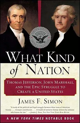 E-Book (epub) What Kind of Nation von James F. Simon