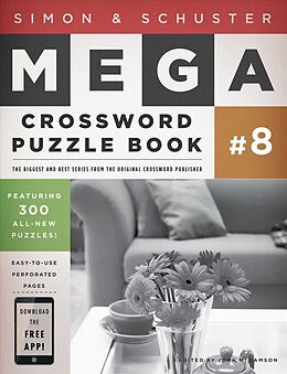 Couverture cartonnée Simon & Schuster Mega Crossword Puzzle Book #8 de John M. (EDT) Samson