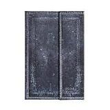 Calendrier Paperblanks 2024 Inkblot Old Leather Collection 12-Month Maxi Horizontal Wrap Closure 160 Pg 100 GSM de 